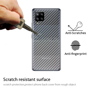3D Carbon Fiber Protective Back Film For OPPO A15 OPPO A15s Back Screen Protector Film Sticker