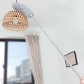 Chổi Quét Trần Nhà Bằng Sợi Cán Dài Xếp Gọn 2m8 - Chổi Quét Bụi Đa Năng Rút Xoay 360 Độ ALLIN. 