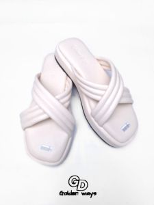 sendal wanita busa silang platfrorm  kekinian trendy style