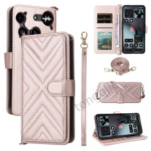 เคสแบบฝาพับสำหรับโทรศัพท์แบบไม่มีอะไร (3) เคส Phone3โทรศัพท์ขนาด3 5กรัมเคสฝาปิดโทรศัพท์หนัง2025กระเป๋าเงินมีช่องเสียบบัตรตัวยึดแบบตั้งกรอบ TPU แบบนุ่มสายคล้องเคสกันกระแทกมือถือ