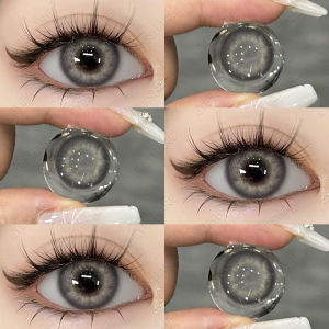 【COD】Menyinarimu Softlens Soflen RICHGIRL Brown 1pasang normal lensa kontak warna 14.0mm gray softlen makeup contact lens