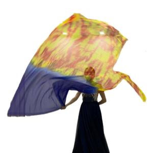 Church Liturgical Praise Adoration Dance Banners Worship Flags 75x55In Light Weight Worship Chiffons Flags Flexible Rod