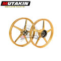 MUTAKIN Mags 522 5 Spoke For HONDA WAVE110 RS125 Front Disc Rear Drum 1.4x1.4x17. 