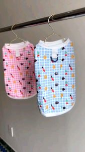 Áo Cho Chó Mèo Vải Thun Mát Kèm Móc Gắn Dây Dẫn Cao Cấp - Wemmy Pet Friend