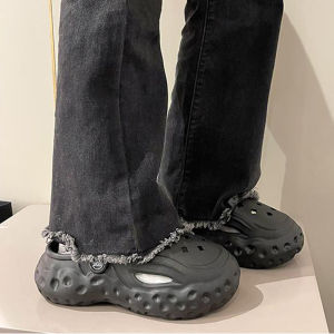 LHMoonlight นําเทรนด์ รองเท้าหัวโต รองเท้าเเฟชั่น  ทรงดีทรงเท่ห์  พื้นหนา  ไม่มีไม่ได้เเล้ว ไม่มีถือว่าพลาดมาก ใส่ได้ทุกโอกาส ส้นสูง รีบมาตํากันนน ช้าหมดอดน้า