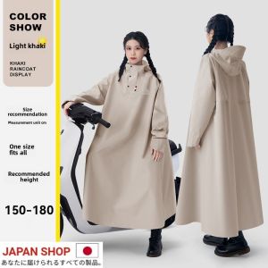 Raincoat for Motorcycle Rider Long Full Body Waterproof Makapal Raincoat Rubberized for Men Women One Piece Breathable Hooded Raincoat Terno Original Heavy Duty Rain Poncho Makapal Kapote