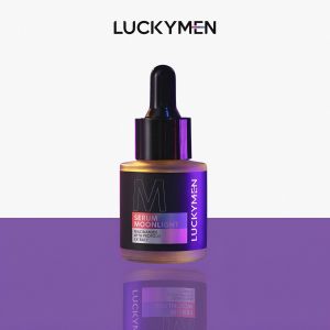 LUCKYMEN Serum Moonlight Mencerahkan Wajah Mengatasi Flek Hitam Pudarkan Bekas Jerawat Pada Wajah