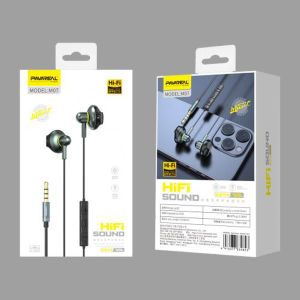 PAVAREAL PA-M07 Metal Music In-Ear Headphones Powerful Bass Stereo Earphones