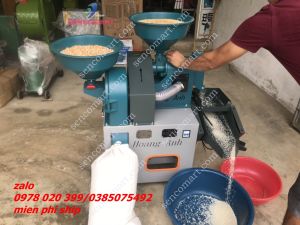 Máy xát gạo đa năng tại HCM máy nghiền bột hoàng anh 5555