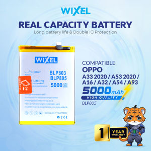 WIXEL Baterai BLP805 Oppo A33 A53 2020 A16 A32 A54 A54S A93 5G Batre Batrai Battery Real Capacity Double Power Original HP Handphone BLP 805