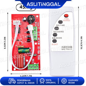 Fan Remote Control Modified Board Circuit Board Control Motherboard Floor-To-Ceiling Electric Fan Computer Board With Remote Control Tegangan 110-240V
