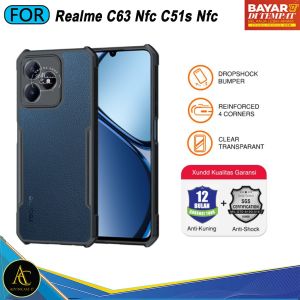 REALME C67 C65 C63 C55 C53 C51S C51 C51 NFC C35 C33 C31 C30S C30 C12 C11 C2 C1 CASE SHOCKPROOF BUMPER IPAKY BENING CLEAR HARDCASE