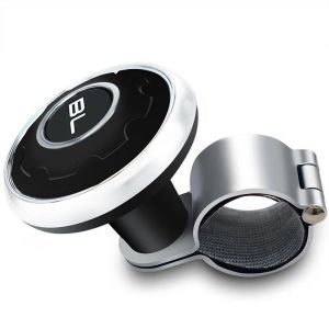 SADSAF Creative Metal Practical Durable Car Accessories Control Spinner Car-styling Knob Handle Auxiliary Auxiliary Booster Spinner Steering Wheel Spinner Steering Wheel Booster Steering Wheel Booster Ball