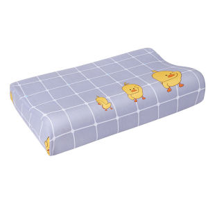 JUCHEN 1 Miếng Bảo Vệ Vỏ Gối Bằng Cao Su Latex Hồi Phục Bằng Mút Non Vỏ Gối Tạo Khối Có Khóa Kéo