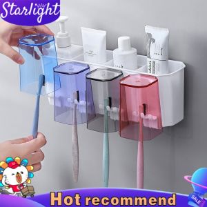 COD Starlight Rak Sikat Gigi Odol Sabun Mandi Toothbrush Holder Rak Gantung Sikat Gigi Tempat Skin Care Dispenser Odol HSB322