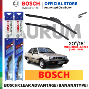 Bosch Clear Advantage Wiper Blade set for Mitsubishi Lancer 1988-1996 (20/18) 2pcs
