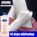 Original 400ML Vaseline Nicotinamide Permanent Whitening Body Lotion Skincare Healthy White Body Lotion Lightening Hydrating Anti Aging Moisturizing Smoothing Skin Care. 