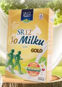 SR12 GoMilku Gold Susu Kambing SR12 Etawa Asli Atasi Nyeri Sendi Pegal Linu / Membantu Melancarkan ASI / Meningkatkan Kesehatan Saluran Pernafasan / Membantu Mengurangi Tekanan Darah Dan Kolesterol Tubuh
