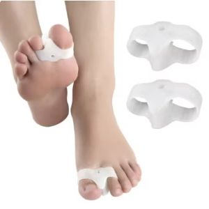 Toe Separator Corrector Breathable Comfortable Elastic Hallux Valgus Bunion Corrector Sock Pad Silicone Adjuster