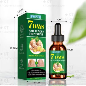 new 7 Days Fungal Nail Treatment Serum Foot Nail Fungus Removal Repair Gel Anti Infection Paronychia Onychomycosis Foot Nails Care hot