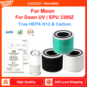 Fits Sterra Moon / Dawn UV / EPU 3380Z Air Purifier Replacement True HEPA H13 Filter