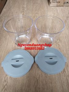 Cối nhựa xay trung máy xay sinh tố