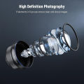 NEEWER LS-59 85mm HD Telephoto Phone Lens, for 17mm Thread Lens Mount, for iPhone 16 15 Pro Max Samsung S25 S24 S23 Ultra. 