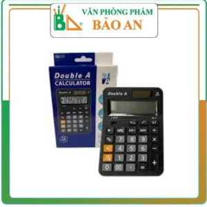 Máy Tính Double A DC-11 ( tặng 1 bút chì Pháp)Màn hình cong hướng tầm mắt giúp người dùng dễ đọc số