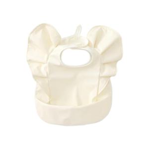 Wing Shaped Drooling Bib Machine Washable Adjustable Closure Spill Proof Protective Apron for 6-36 Month Infants