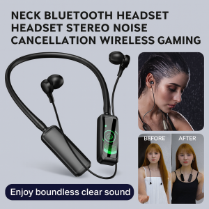 Wireless Sports Running Repair Sound Noise Reduction Neckhanging Headphones
