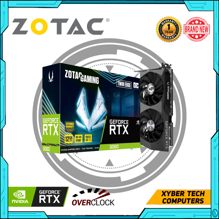 ZOTAC GAMING GeForce RTX 3060 Twin Edge OC | Lazada PH