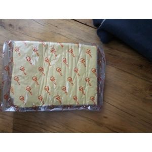 LBX Kain Lap Plas Chamois PVA Premium Kanebo Extra jumbo 64 Besar Berserat Free Tabung Penyimpanan Kuning Body Mobil Motor Dapur Meja Kantor Handuk Perabotan Rumah Tangga Ukuran 64 x 43 CM 64X43x0.2CM Tebal 2MM Daya Serap Tinggi Original LBX embos