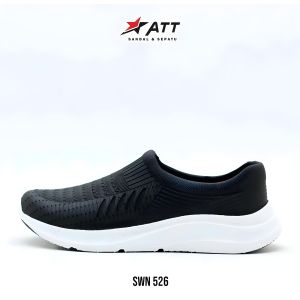 Sepatu Wanita ATT SWN 526 Sepatu Karet Wanita Sepatu Slip On Wanita Lentur Tahan Air & Anti Slip