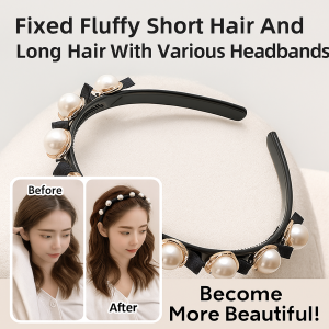 Womens headwear braid hair hoops broken hair clips snap hair clips headbands organizing