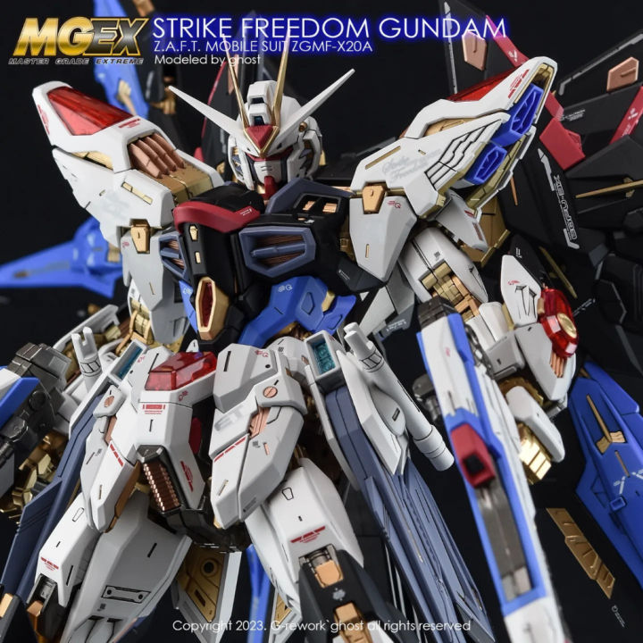 [hobbyalley] G-REWORK WSDECALS FOR MGEX STRIKE FREEDOM GUNDAM | Lazada PH
