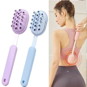 LOVELY HUT Adjustable Handheld Massage Stick Double Side Telescopic Manual Massage Tool Soft Multi-purpose Tapping Back Massager Shoulder