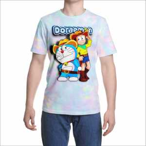 Kaos 3D 3 Dimensi Doraemon Premium Bangkok Thailand