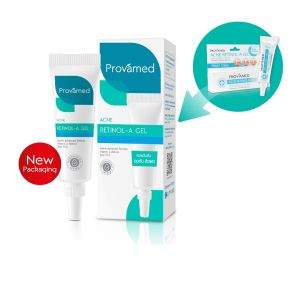 Provamed Acne Gel โปรวาเมด แอคเน่ เจล [10 g.] Retinol-A gel เจลแต้มสิว เรตินอล-เอ เจล