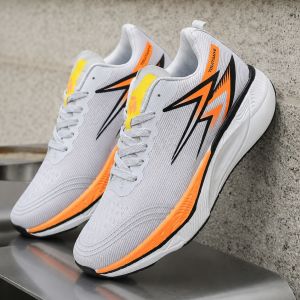 2026 NEW Fashion Sneakers Men Running Shoes Breathable Cushioning Sports Shoes Men Platform Non-slip Jogging Walking Footwear