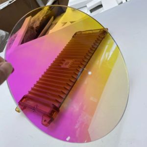 Round Shape Plexiglass Rainbow Board Acrylic (PMMA) Iridescent/Radiant SheetOrganic Oргстекло For Advertising/Decorate
