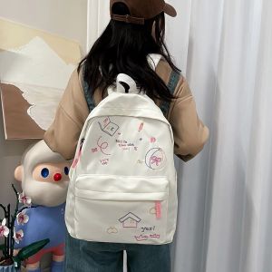 Mismi Tina Bag Tas Ransel Wanita Cute Stylish Korea School Backpack Perempuan Trendy - 12T