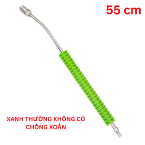 Cây Nối Dài Vòi Xịt Máy Rửa Xe Cao Áp Inox 304 Đầu Nối Nhanh 1/4 Tự Động Kèm Quà
