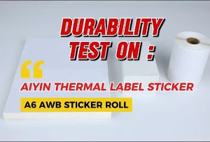 3-Ply Thermal Labels - Waterproof High Adhesion HD Printing for Logistics Retail & Warehouse Management