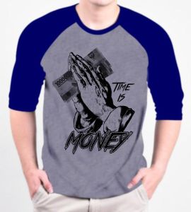 KAOS RAGLAN PRIA SABLON tangan money \ KAOS RAGLAN PRIA LENGAN 3\4 ATASAN PRIA / KAOS MURAH / KAOS DISTRO / KAOS SIMPLE / T-SHIRT PRIA