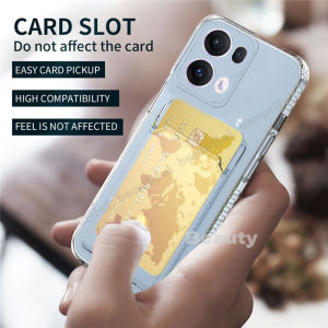 Cho Oppo RENO 13 Pro Ốp lưng trong cho Oppo RENO 13 13Pro 13F 12pro 12f reno12 reno13pro 5G 4G Ví đựng thẻ mềm chống sốc Vỏ bảo vệ ống kính opporeno13 vỏ điện thoại