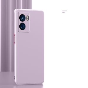 For Oppo A3X A3 Pro A60 A38 A18 A58 A98 A78 4G 5G Square Liquid Silicone Phone Case Camera Protection Couple Shockproof Back Soft Casing Cover