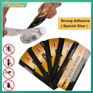 100 Pack Cockroach Sticky Traps Non-Toxic Pest Control for Kitchen Garden and Indoor Use