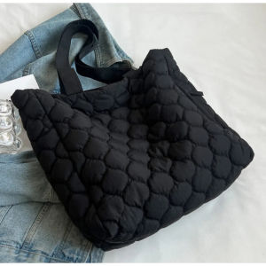 HekaStore - Puffy Bag Tote Bag TAs bahu wanita kekinian Tas Laptop Up to 135 inci