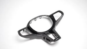 OnlyF U Replacement For BMW 2 3 4 Series 220i 320i 330i 420i M3 M4 2024+ Carbon Car Steering Wheel Button Frame Cover Trim Accessories 9R3H1