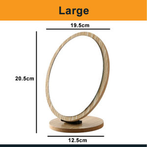 Encora Cermin Solek Make Up Mirror Portable Make Up Mirror Desk Mirror Cermin Meja Cermin Putar Minimalis